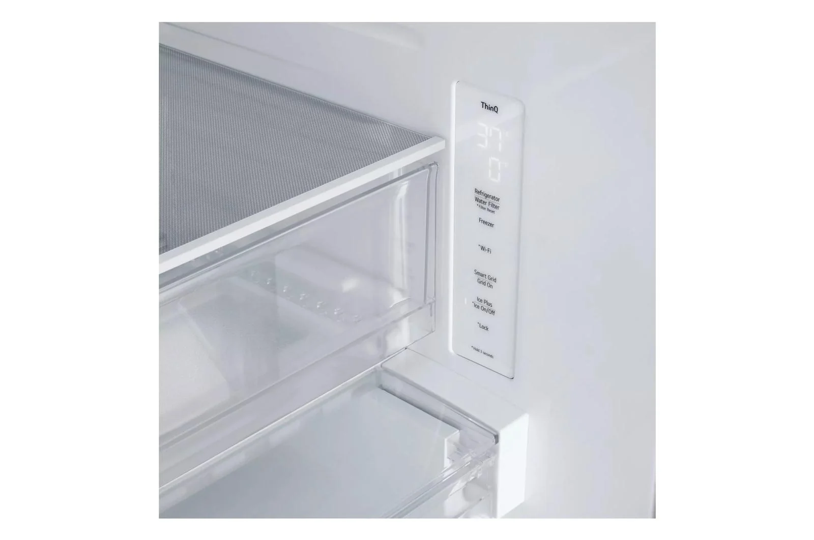 Lg LF21G6200S 21 cu. ft. 3-Door French Door, Counter-Depth MAX™ Refrigerator - Image 7
