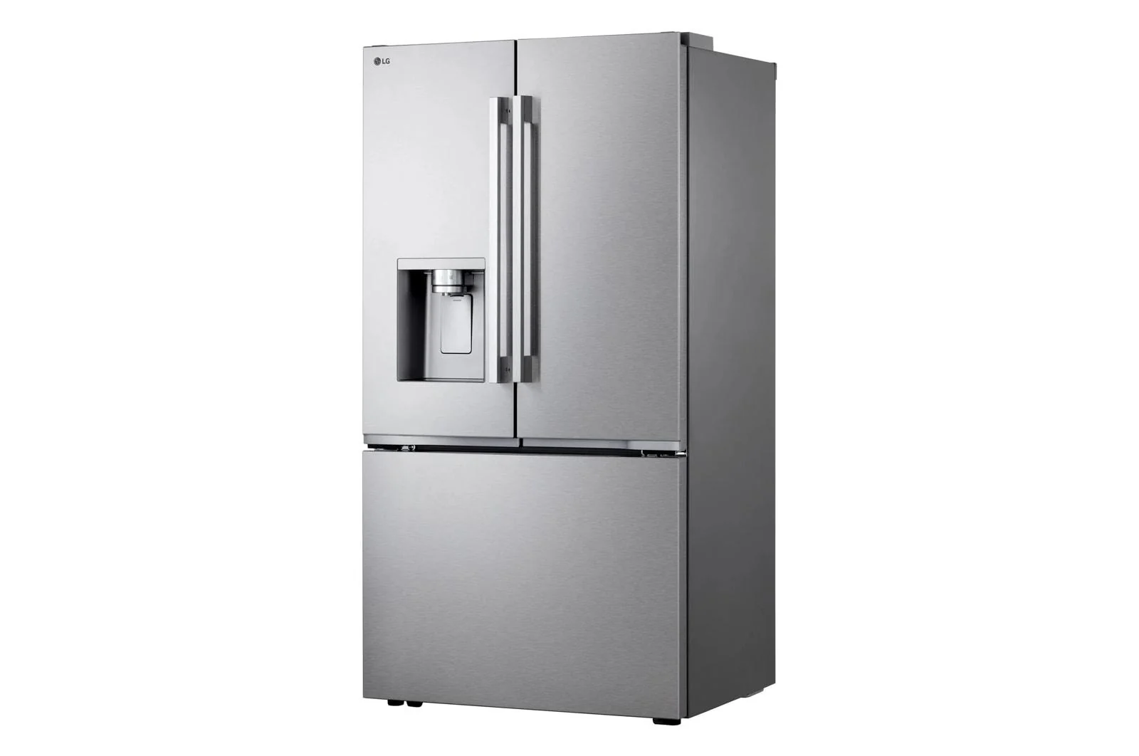 Lg LF24Z6330S 24 cu. ft. Counter-Depth MAX™ with Zero Clearance™ 3-Door French Door Refrigerator - Image 13