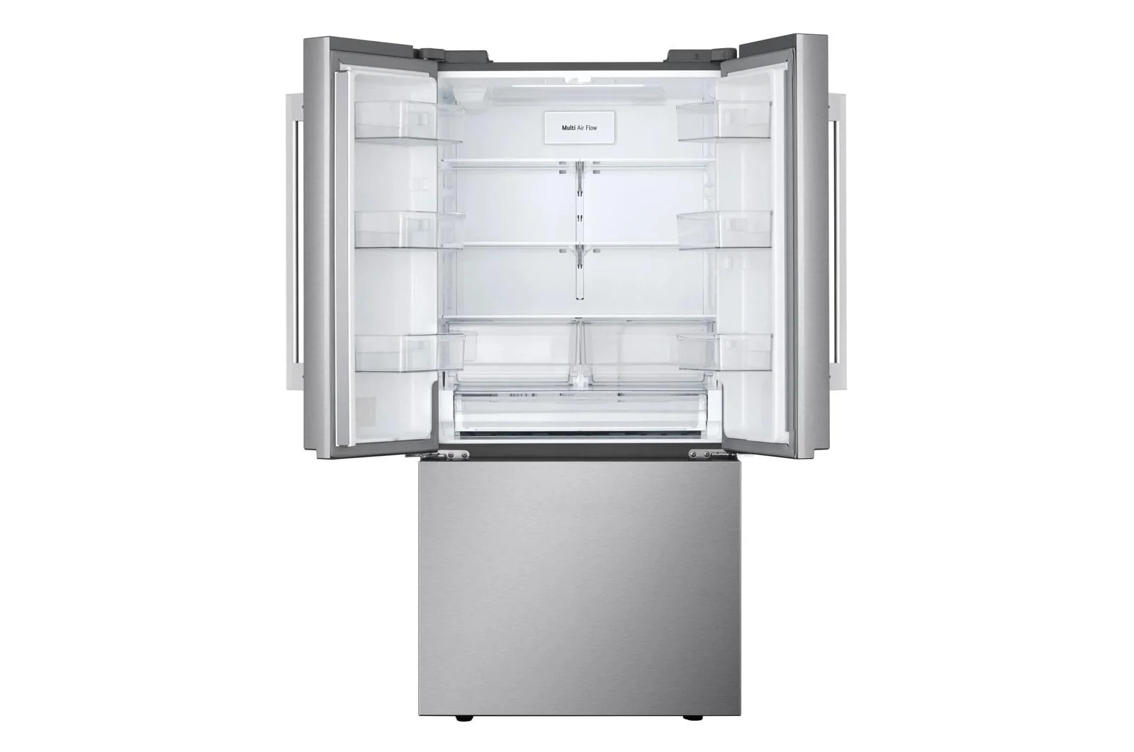 Lg LF25H6200S 25 cu. ft. 3-Door French Door Refrigerator with Hybrid Handle Design - Image 2