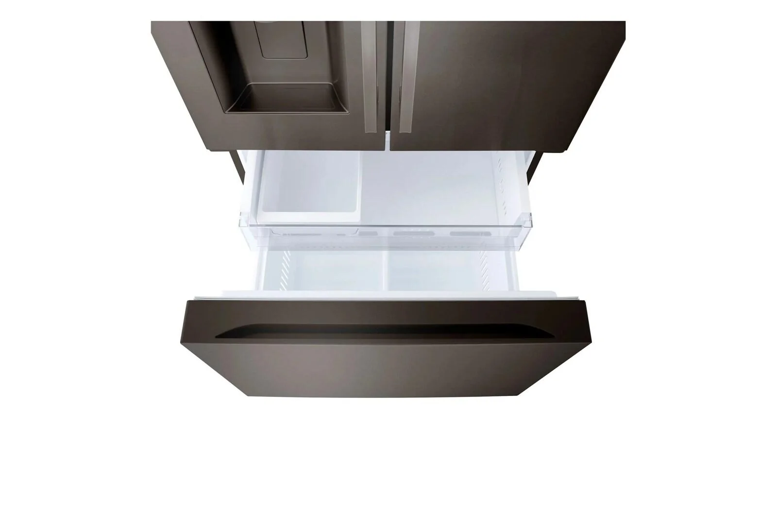 Lg LF25H6330D 25 cu. ft. 3-Door French Door Refrigerator with NEW Hybrid Handle Design and External Ice and Water Dispenser - Image 12