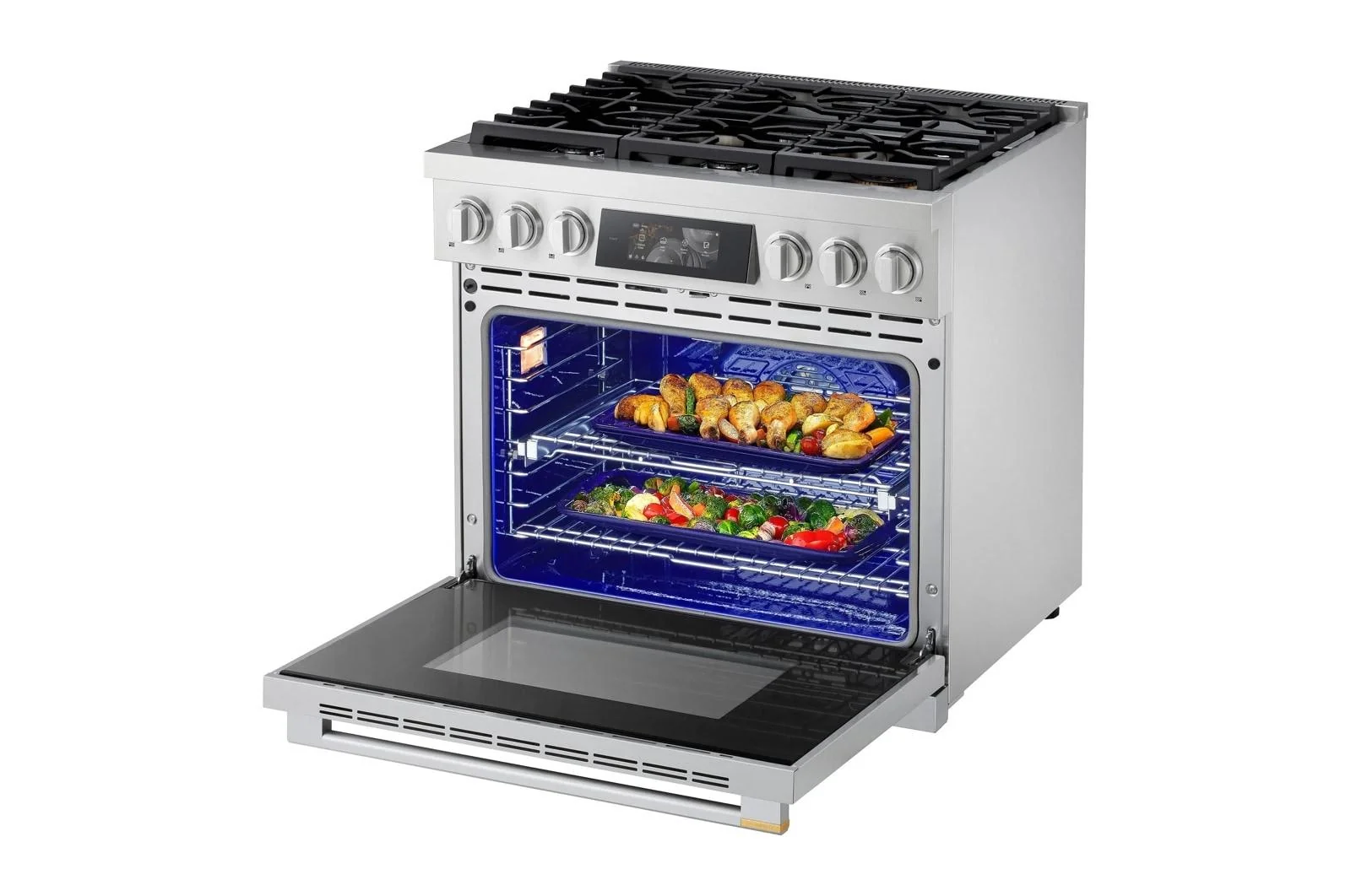 LPGU6319Y LG SIGNATURE 6.3 cu. ft. Smart Gas Slide-In Pro Range with Dynamic ProBake Convection®, Air Fry, Air Sous Vide and Roast Mode - Image 7