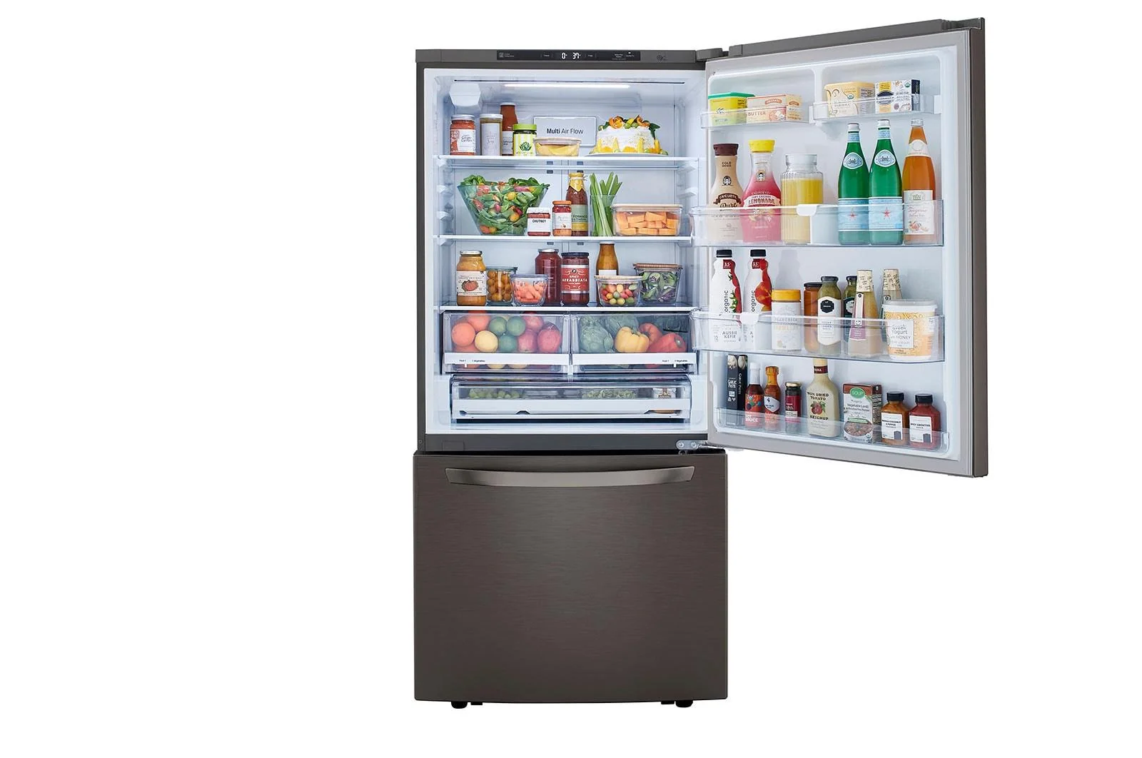 Lg LRDCS2603D 26 cu. ft. Bottom Freezer Refrigerator - Image 5