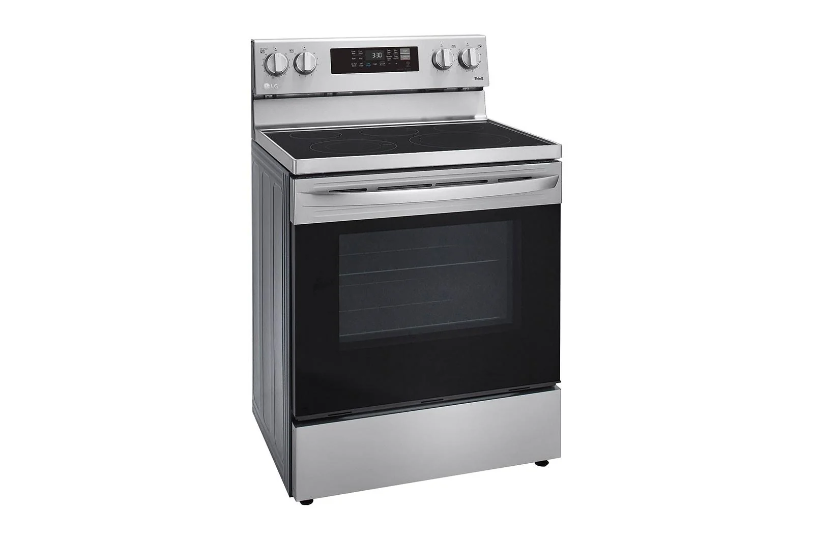 Lg LREL6323S 6.3 cu. ft. Smart Wi-Fi Enabled Fan Convection Electric Range with Air Fry & EasyClean® - Image 3