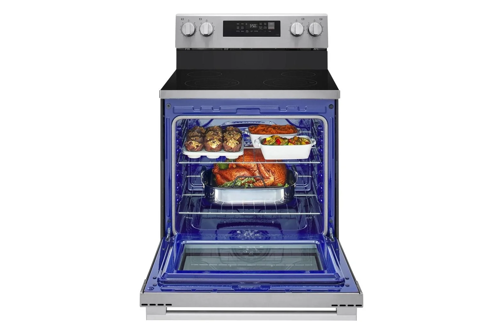 Lg LREN6321VE 6.3 cu. ft. Smart Wi-Fi Enabled Electric Range with Air Fry & EasyClean® - Image 19