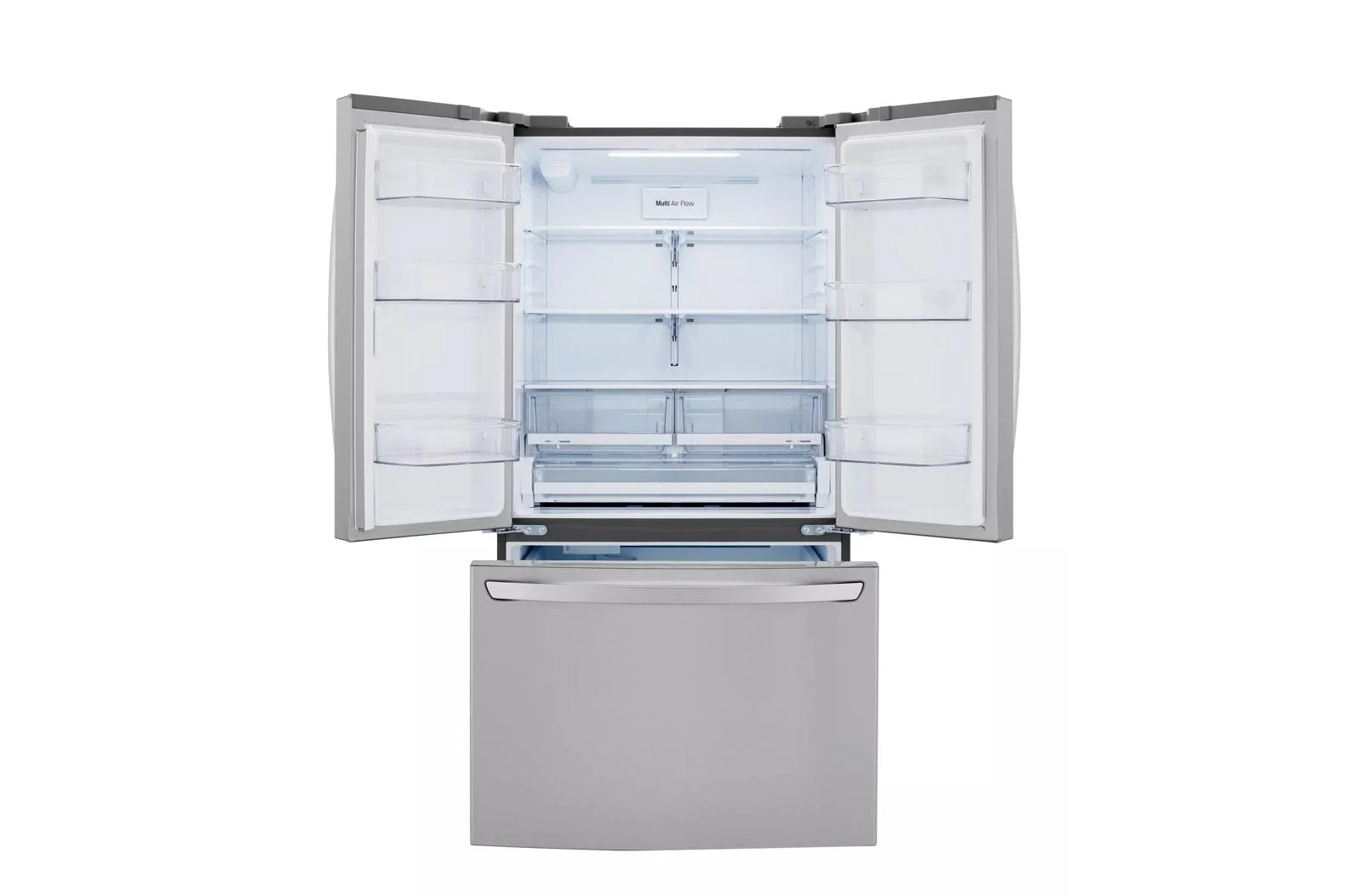 Lg 23 cu.ft French Door, Counter-Depth, Non Dispense Refrigerator - Image 4