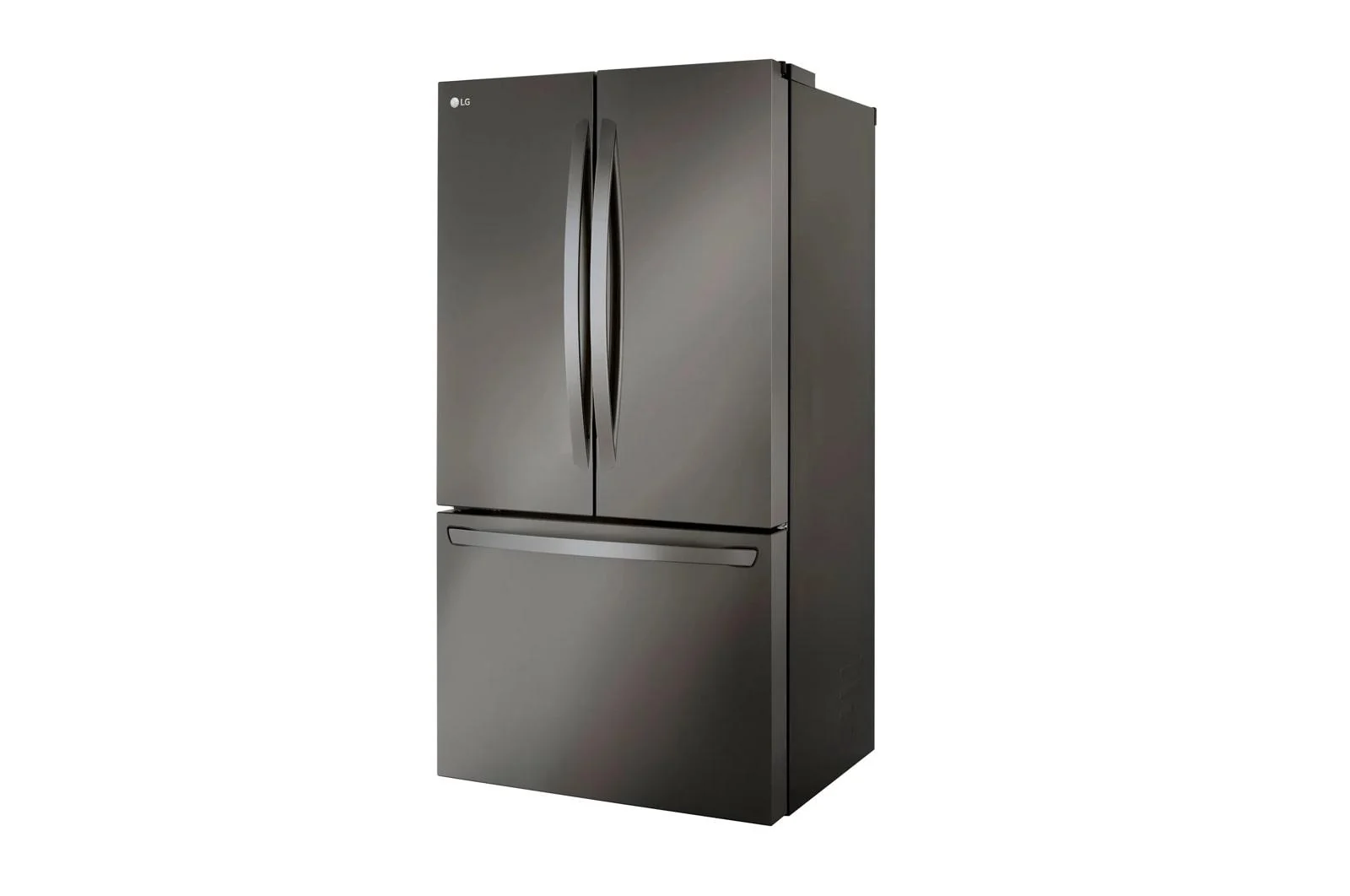 Lg LRFLC2706D 36" Wide, 27 cu ft. 3 Door French Door, C/Depth Refrigerator with Internal Water Dispenser, PrintProof Black Stainless Steel - Image 7