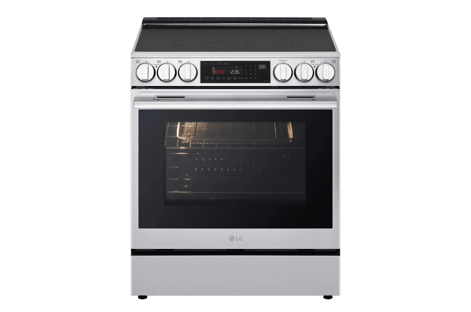 Lg LSEL6335XE 6.3 cu. ft. Smart Electric Slide-in Range with InstaView®, ProBake Convection®, and Air Fry - Image 4