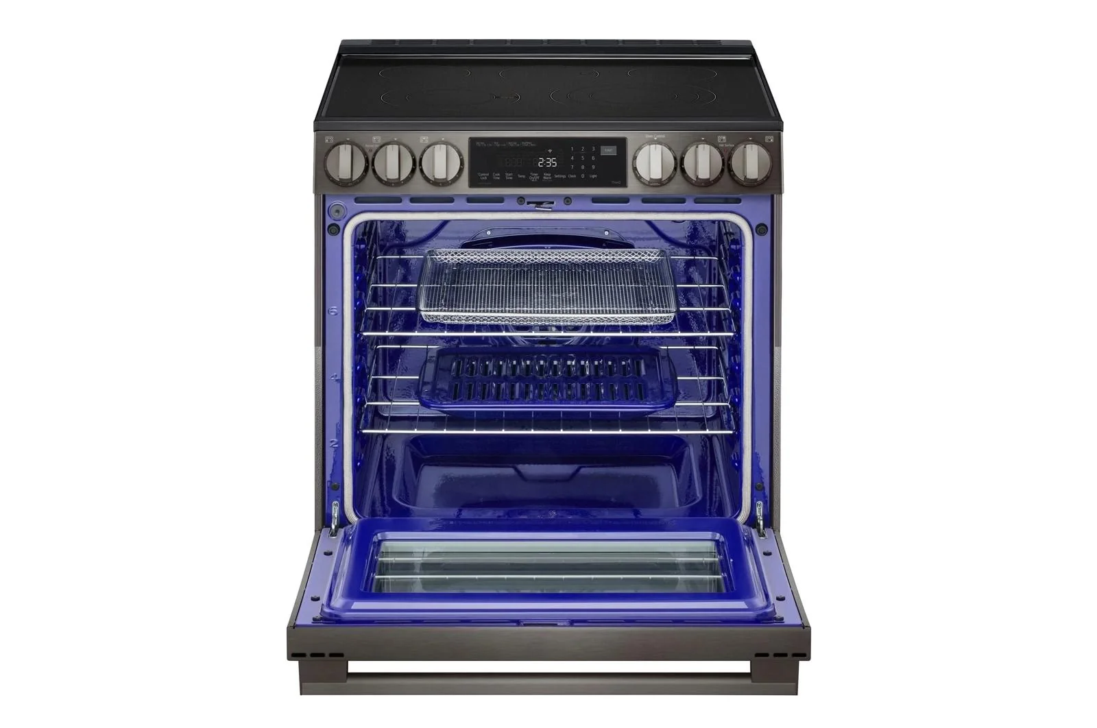 Lg LSEL6335ZE 6.3 cu. ft. Smart Electric Slide-in Range with InstaView®, ProBake Convection®, and Air Fry - Image 10