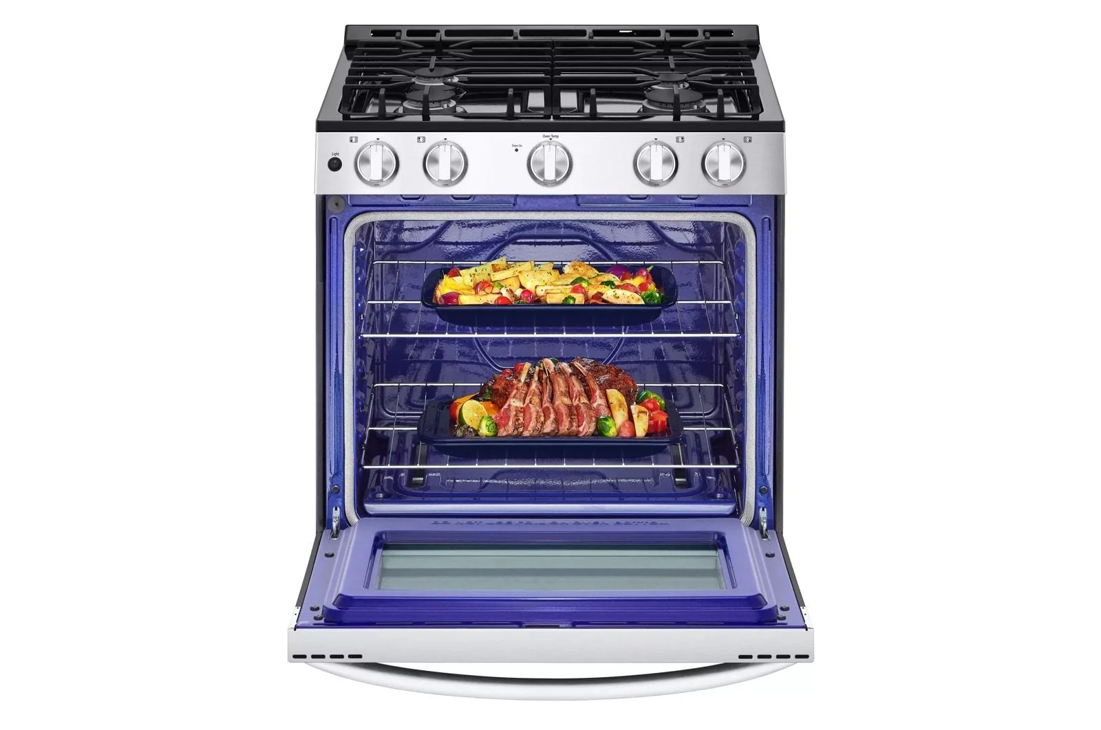 Lg LSGL5830S 5.8 cu. ft. Gas Slide-in Range with EasyClean® - Image 4