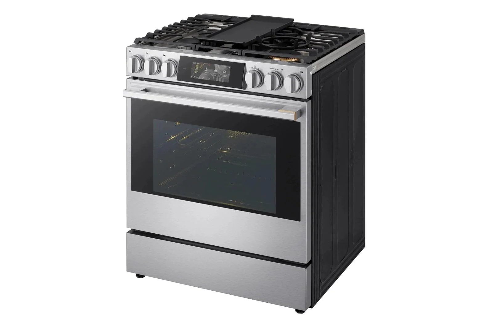 LSGU6339X LG SIGNATURE 6.3 cu. ft. Smart Gas Slide-In Range with Dynamic ProBake Convection®, Air Fry, Air Sous Vide, Pizza mode and AI Gourmet Camera - Image 15