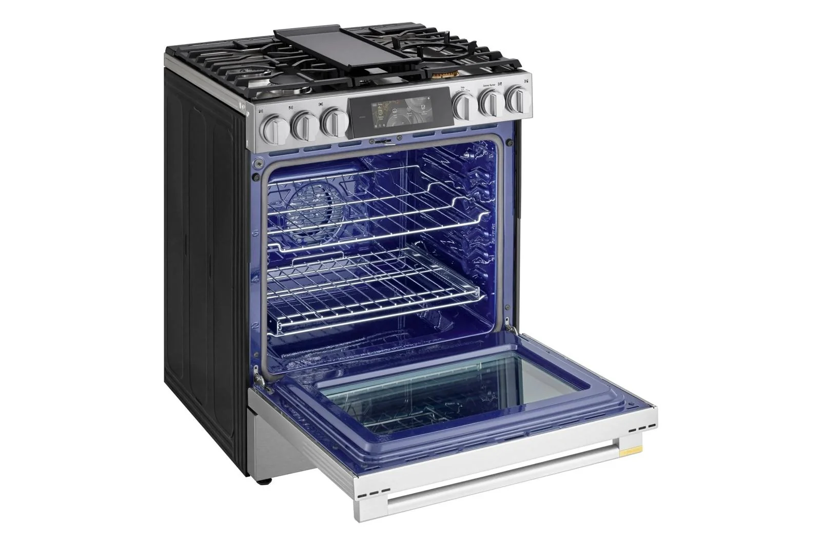 LSGU6339X LG SIGNATURE 6.3 cu. ft. Smart Gas Slide-In Range with Dynamic ProBake Convection®, Air Fry, Air Sous Vide, Pizza mode and AI Gourmet Camera - Image 20