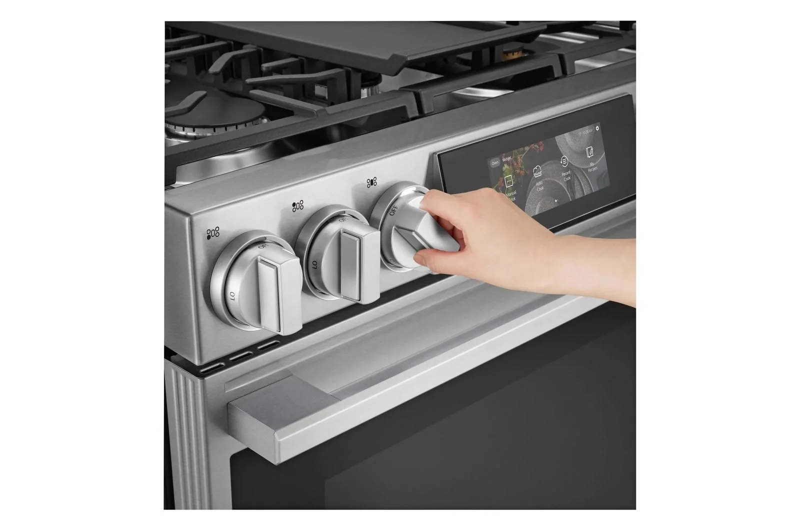 LSGU6339X LG SIGNATURE 6.3 cu. ft. Smart Gas Slide-In Range with Dynamic ProBake Convection®, Air Fry, Air Sous Vide, Pizza mode and AI Gourmet Camera - Image 8
