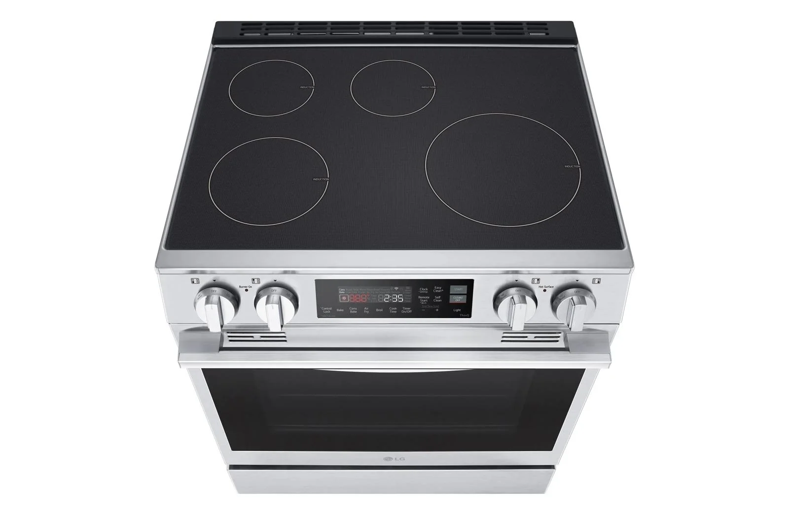 Lg LSIL6334XE 6.3 cu. ft. Smart Induction Slide-In Range with ProBake Convection® and Air Fry - Image 9