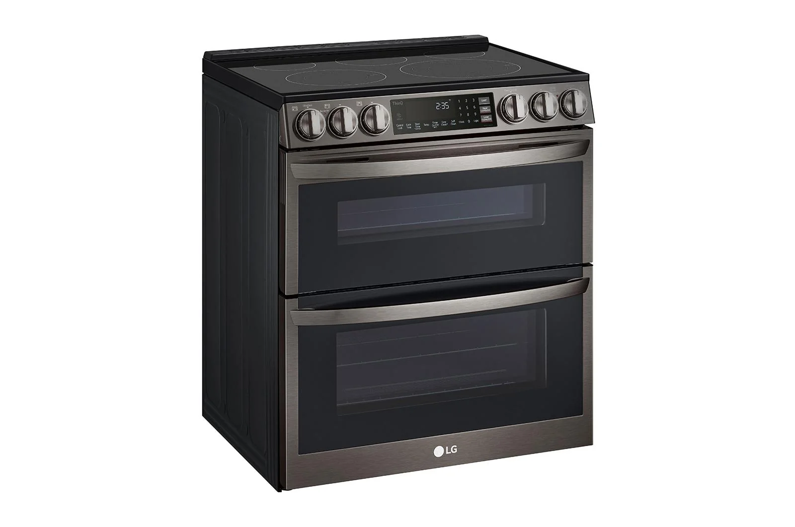 Lg LTEL7337D 7.3 cu. ft. Smart Electric Double Oven Slide-in Range with InstaView®, ProBake® Convection, Air Fry, and Air Sous Vide - Image 3