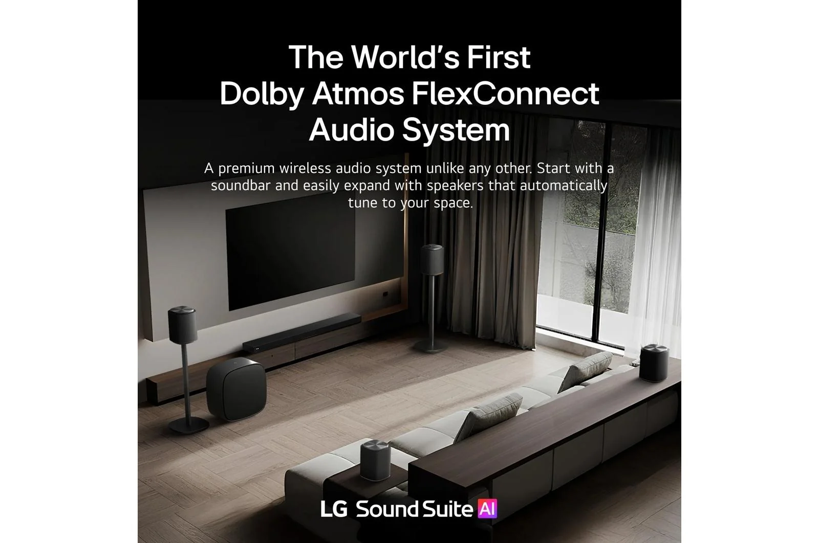 Lg M5 Sound Suite M5  Wireless Speaker  Ch 1.1.1  Dolby Atmos FlexConnect  Spatial Audio - Image 4