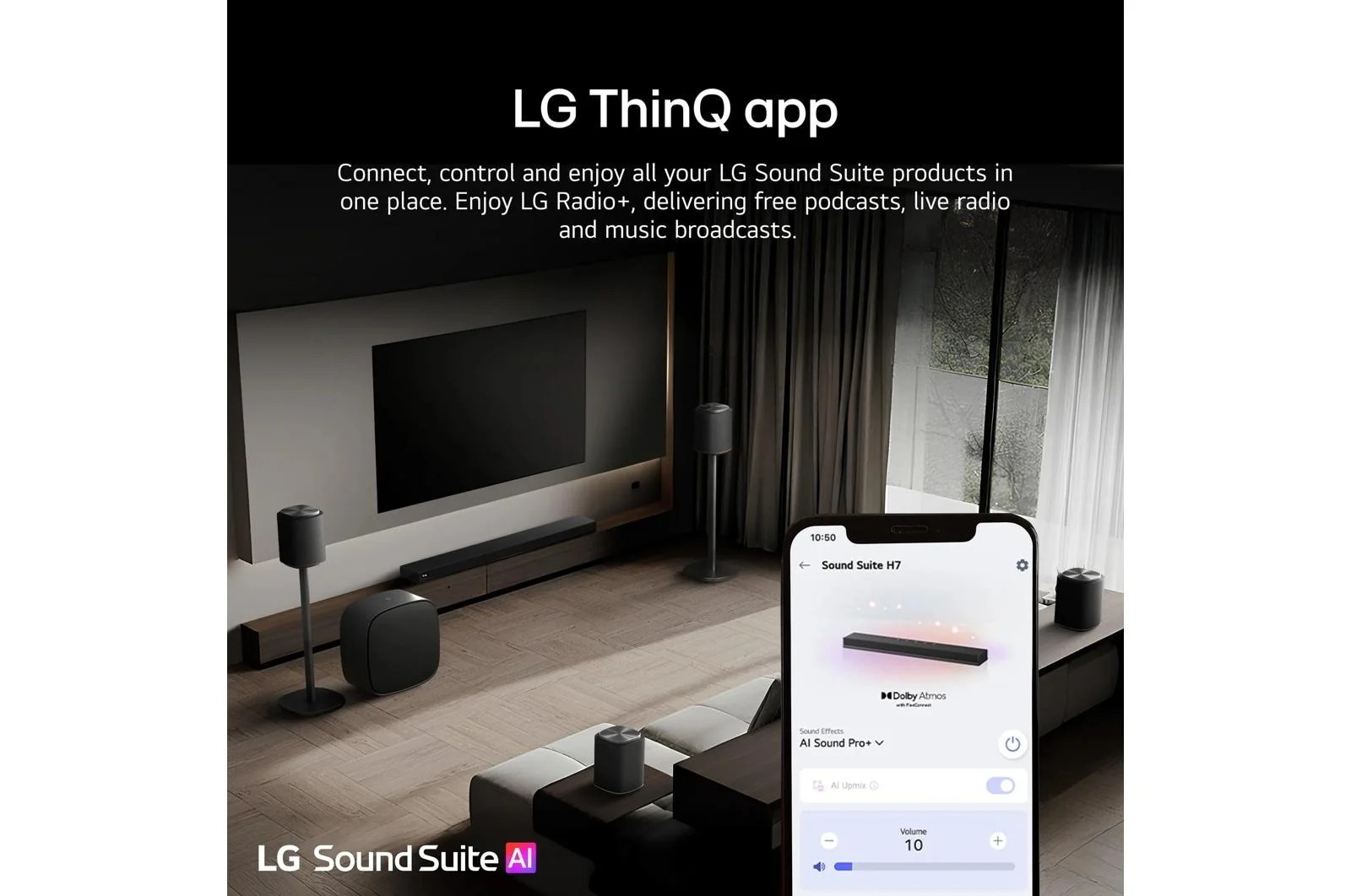 Lg M5 Sound Suite M5  Wireless Speaker  Ch 1.1.1  Dolby Atmos FlexConnect  Spatial Audio - Image 9