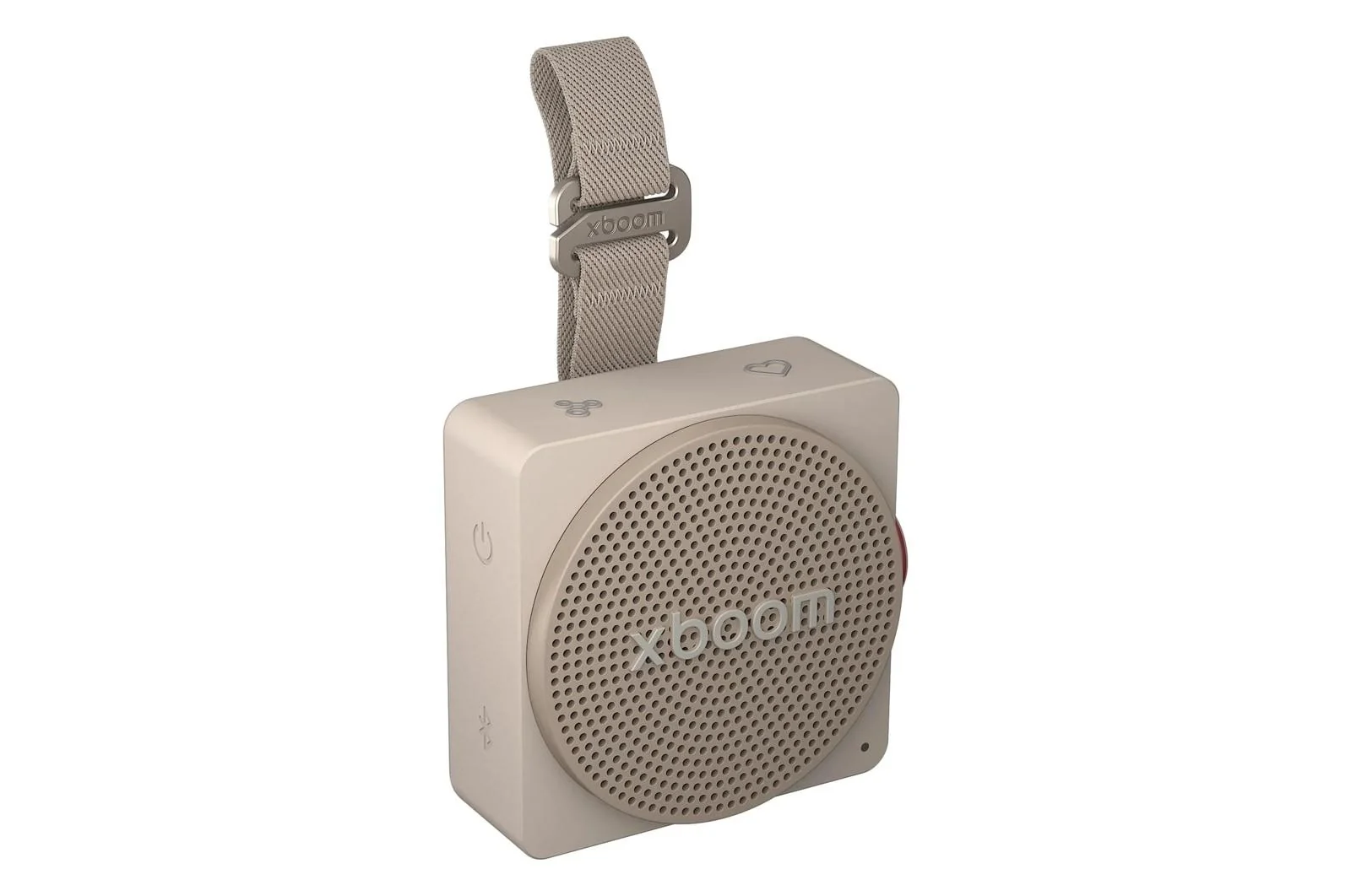 MINIANOALWG LG xboom Mini  Bluetooth Speaker  xboom Signature Sound by will.i.am with 10 hrs of playback, Warm Grey - Image 2