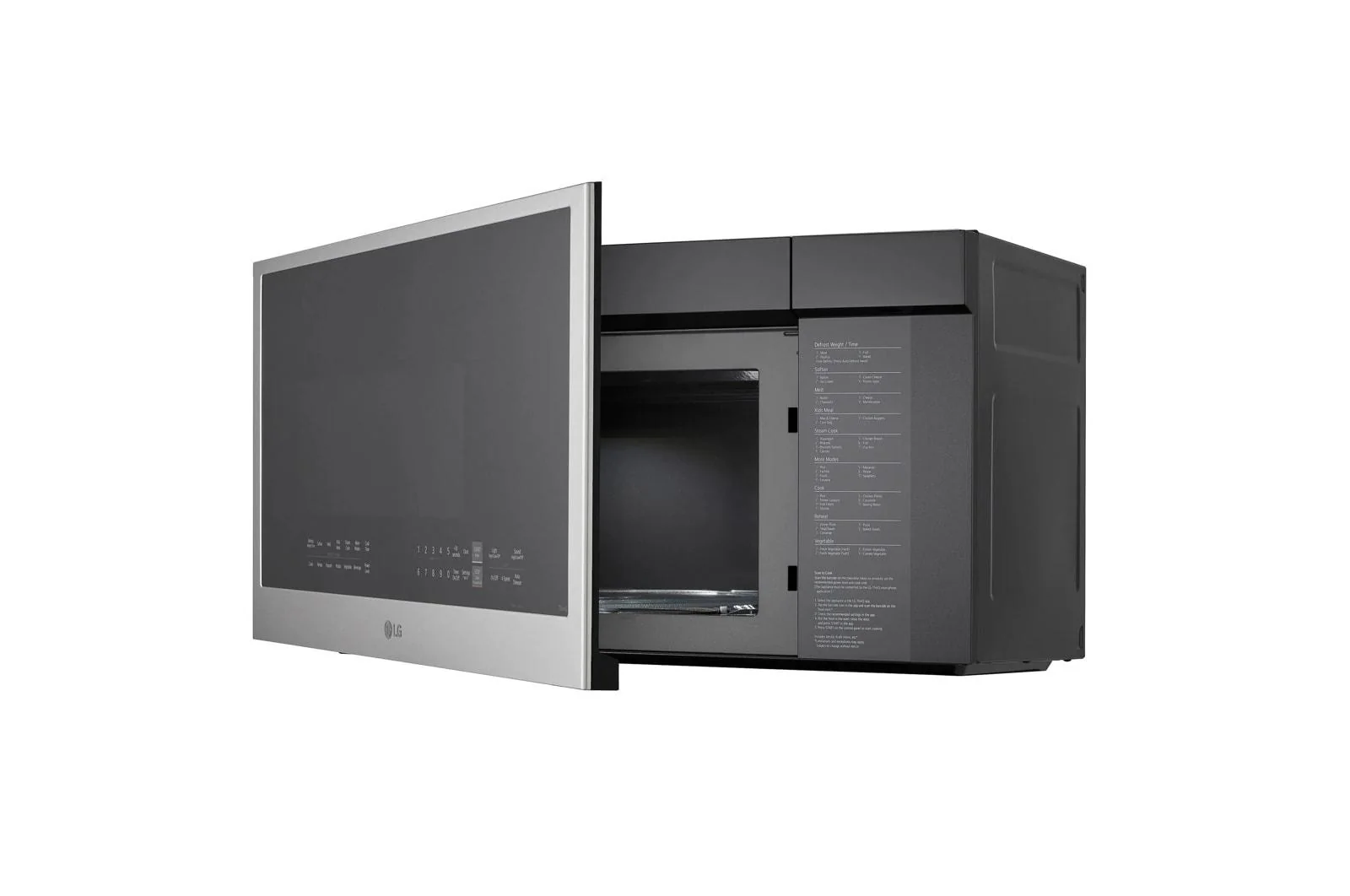 Lg MVEL2035X 2.0 cu. ft. Wi-Fi Enabled Over-the-Range Microwave Oven with EasyClean® - Image 14