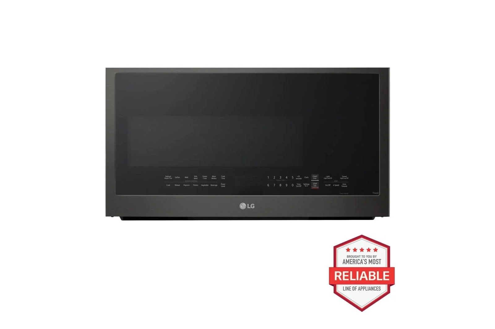 Lg MVEL2035Z 2.2 cu. ft. Wi-Fi Enabled Over-the-Range Microwave Oven with EasyClean®