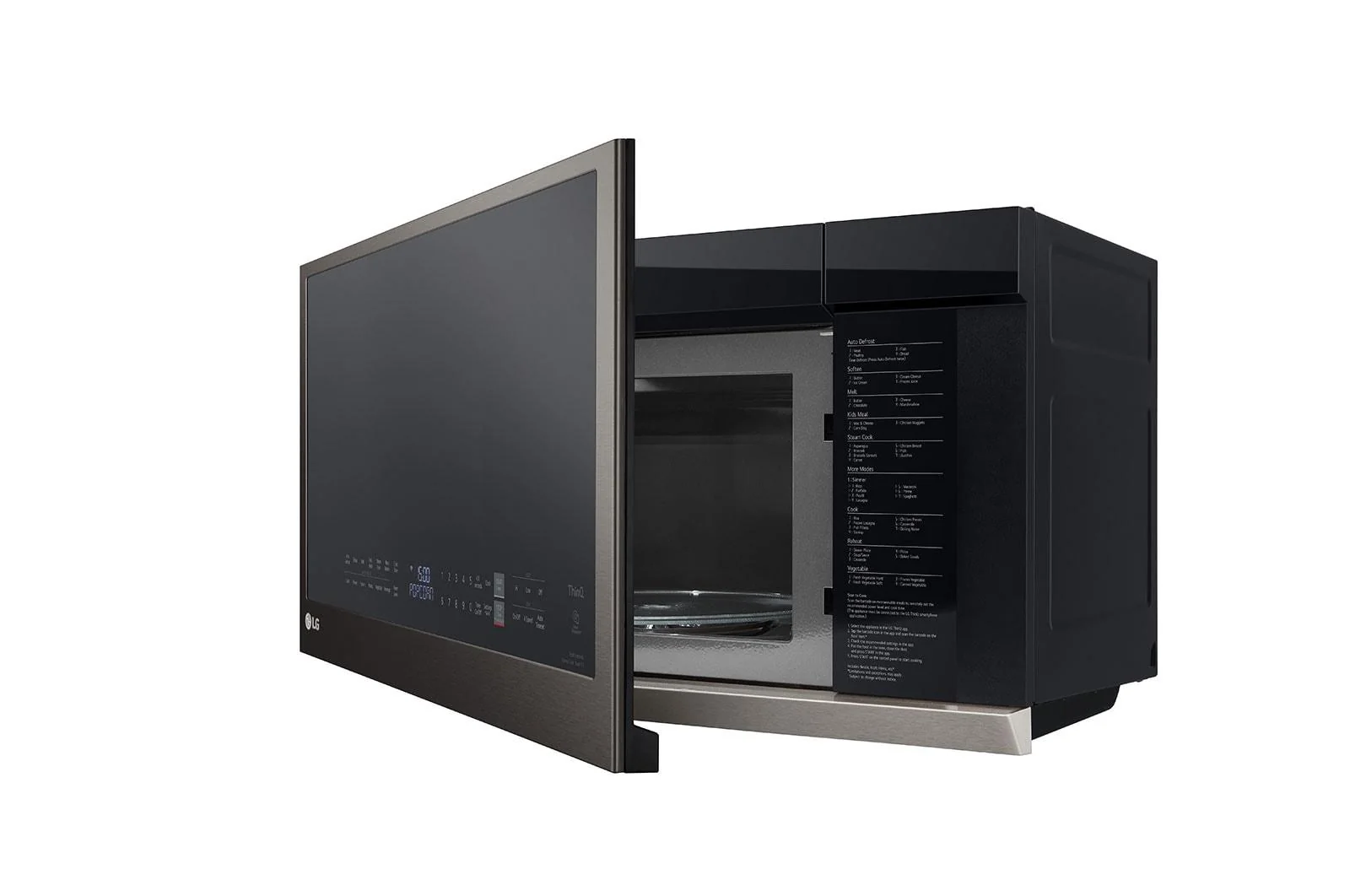 Lg MVEL2137D 2.1 cu. ft. Smart Over-the-Range Microwave with ExtendaVent®2.0 & EasyClean® - Image 5