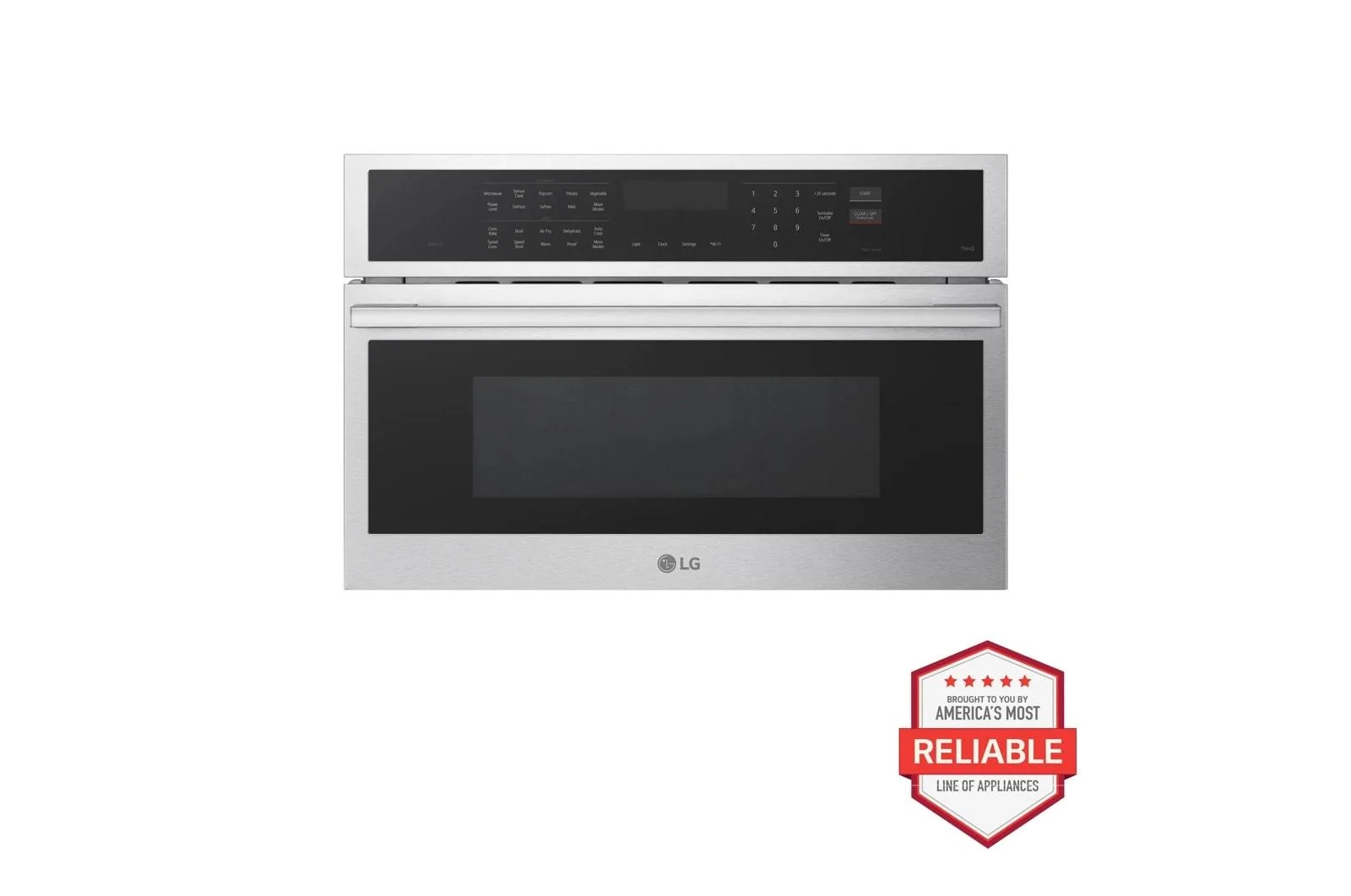 Lg MZBZ1727X 1.7 cu. ft. Smart Built-In Microwave Speed Oven