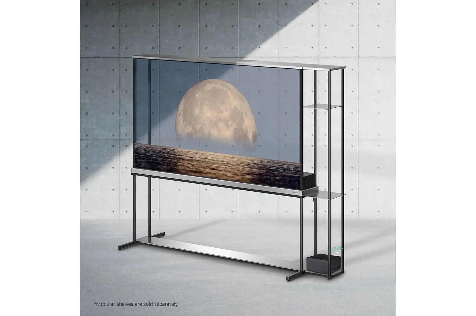 Lg OLED77T4PUA 77 Inch Class LG SIGNATURE OLED T: World's first Transparent 4K Smart TV 2024 with True Wireless Video & Audio Transfer - Image 2