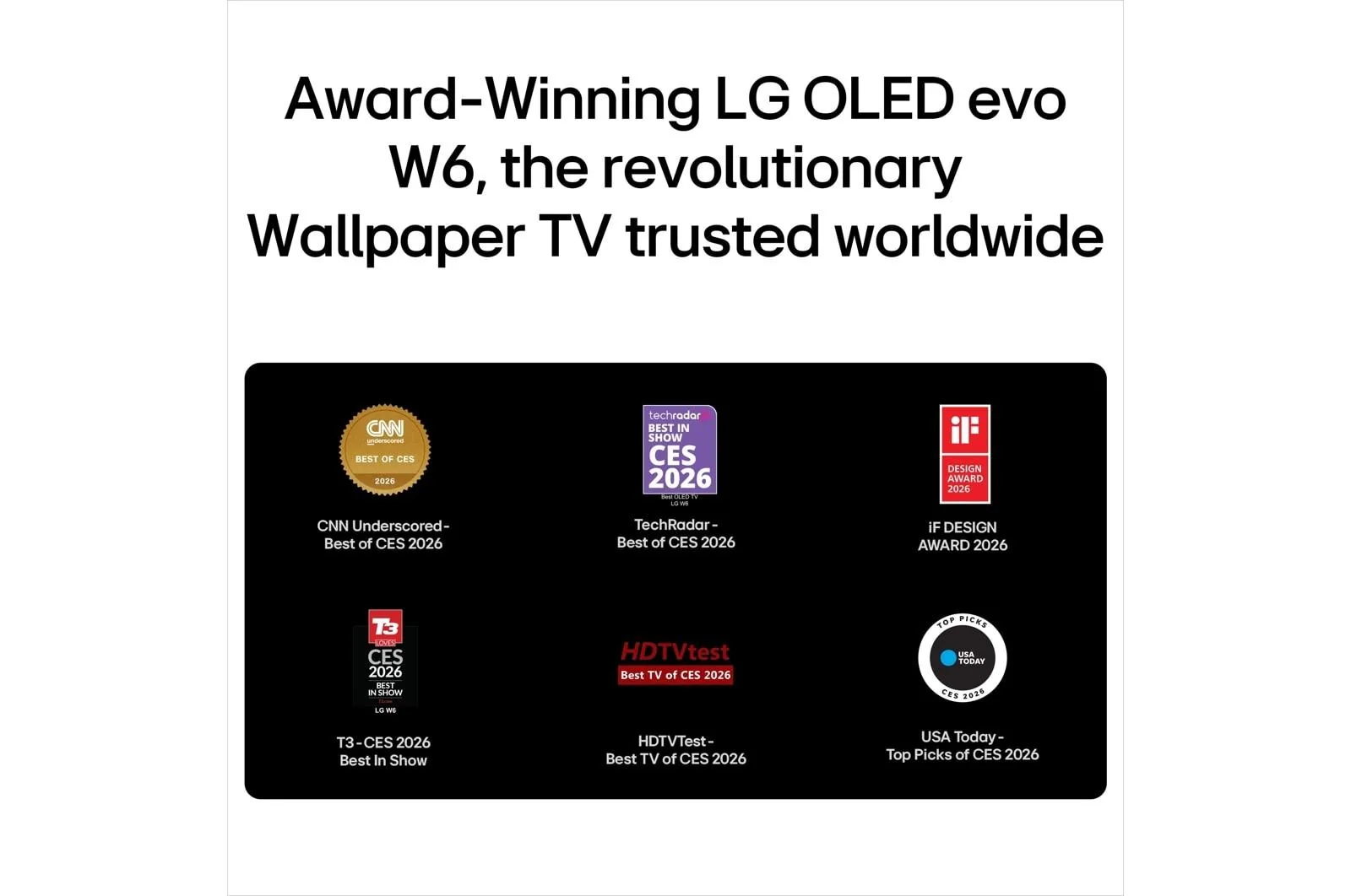 Lg OLED83W6PUA 83 Inch Class LG OLED evo AI W6 4K Smart TV 2026 with Wallpaper Design and Supplied Flush Wall Mount - Image 12