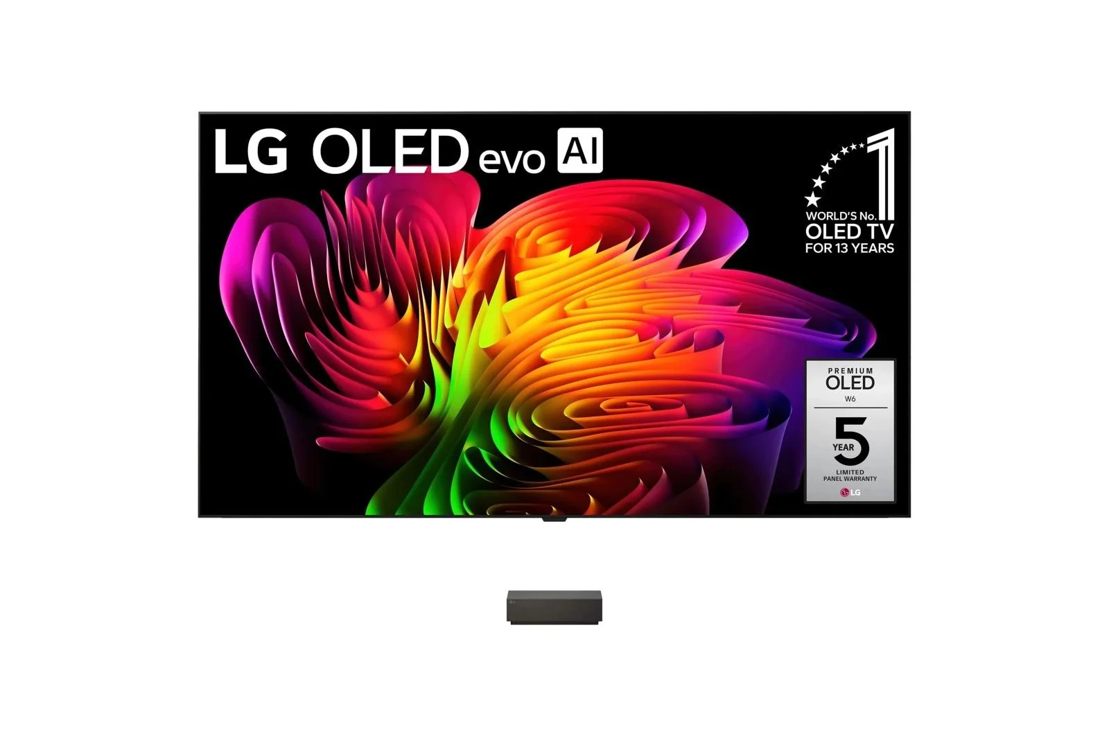 Lg OLED83W6PUA 83 Inch Class LG OLED evo AI W6 4K Smart TV 2026 with Wallpaper Design and Supplied Flush Wall Mount - Image 2