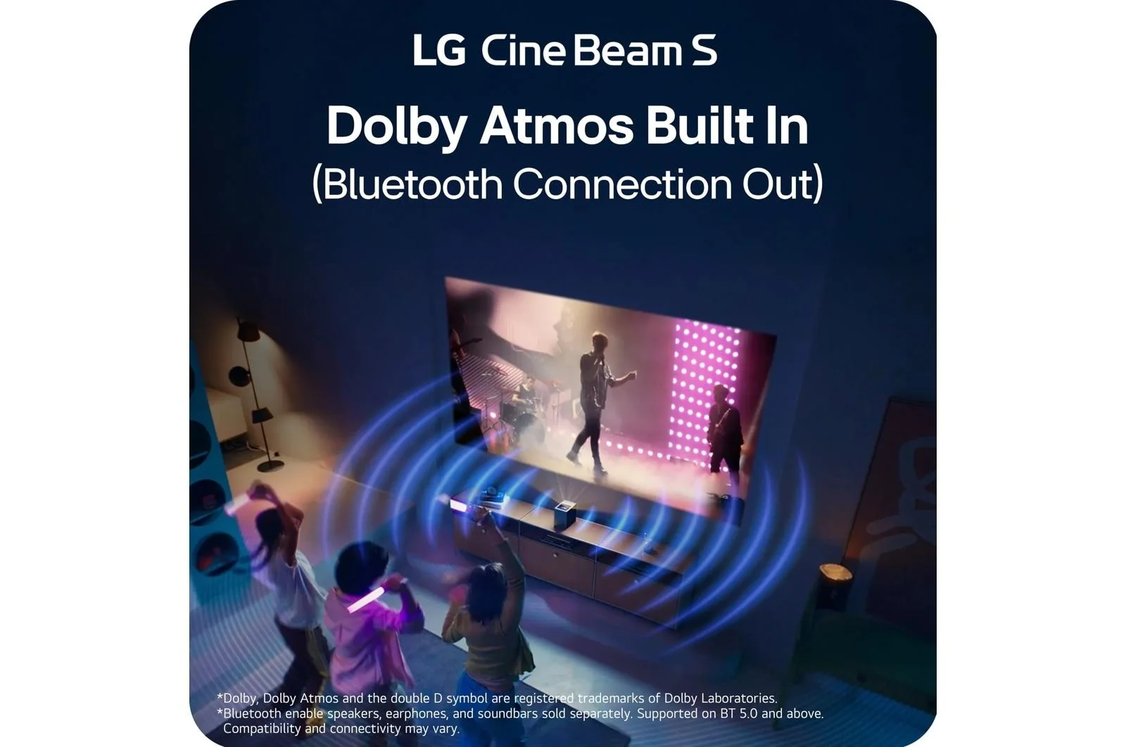 PU615U LG CineBeam S 4K UHD Smart Triple Laser UST Projector PU615U - Image 12
