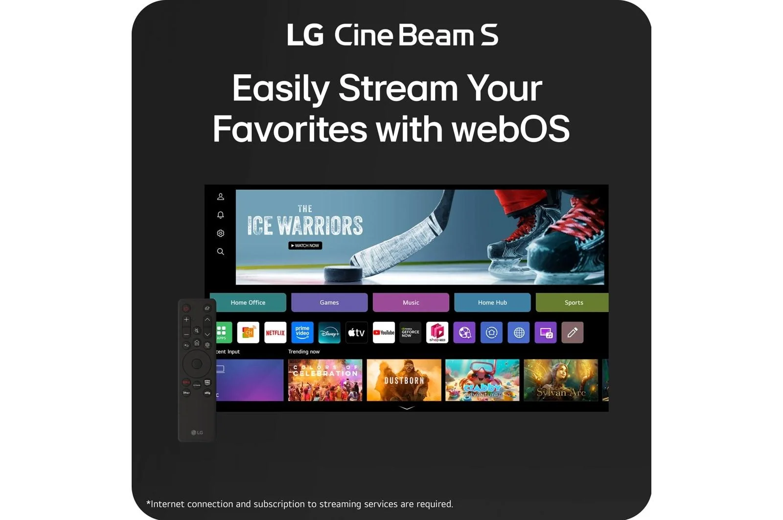 PU615U LG CineBeam S 4K UHD Smart Triple Laser UST Projector PU615U - Image 6