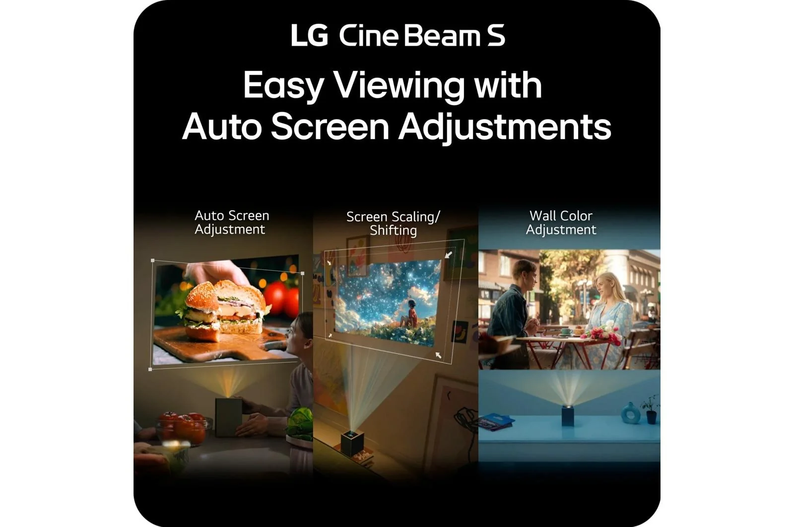 PU615U LG CineBeam S 4K UHD Smart Triple Laser UST Projector PU615U - Image 7