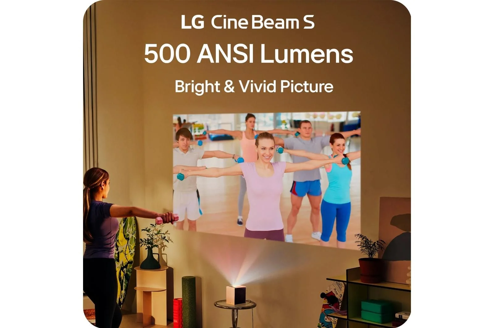 PU615U LG CineBeam S 4K UHD Smart Triple Laser UST Projector PU615U - Image 9