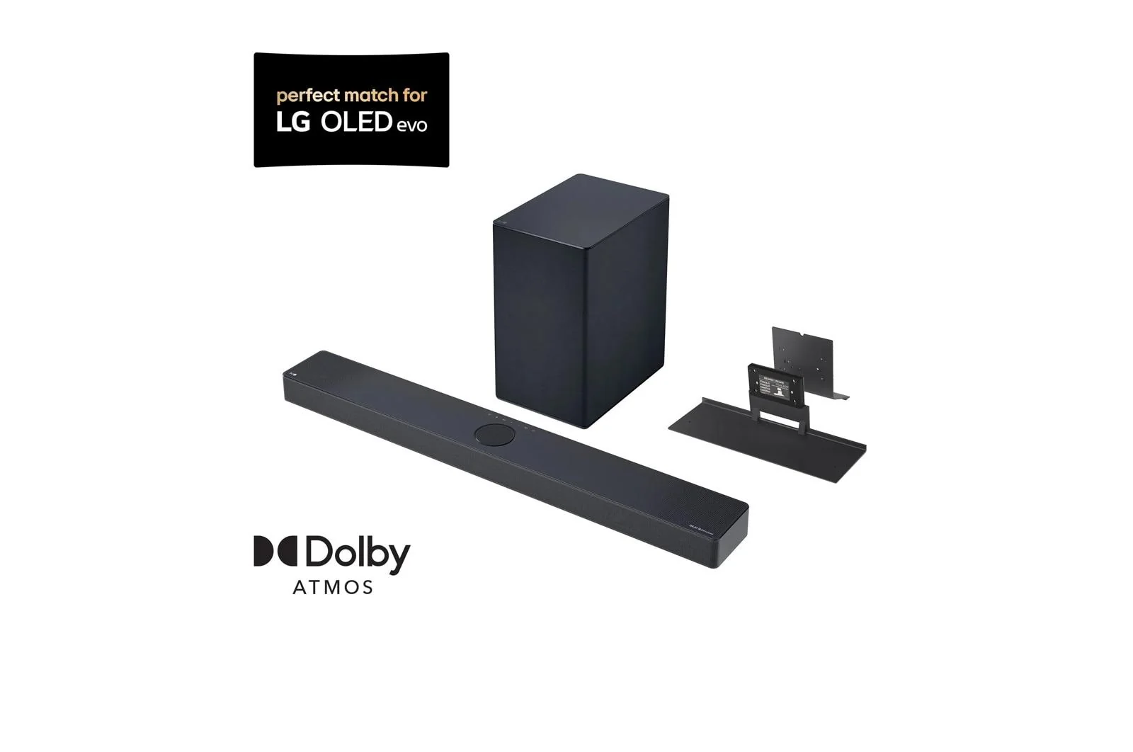 Lg SC9S SC9S LG Soundbar C for TV with Dolby Atmos® and Synergy Bracket 3.1.3 channel, Best OLED matching