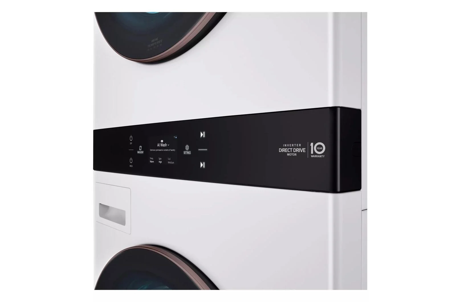 SWWE50W4 LG STUDIO WashTower™ Smart Front Load 5.0 cu. ft. Washer and 7.4 cu. ft. Electric Dryer with Center Control® - Image 9