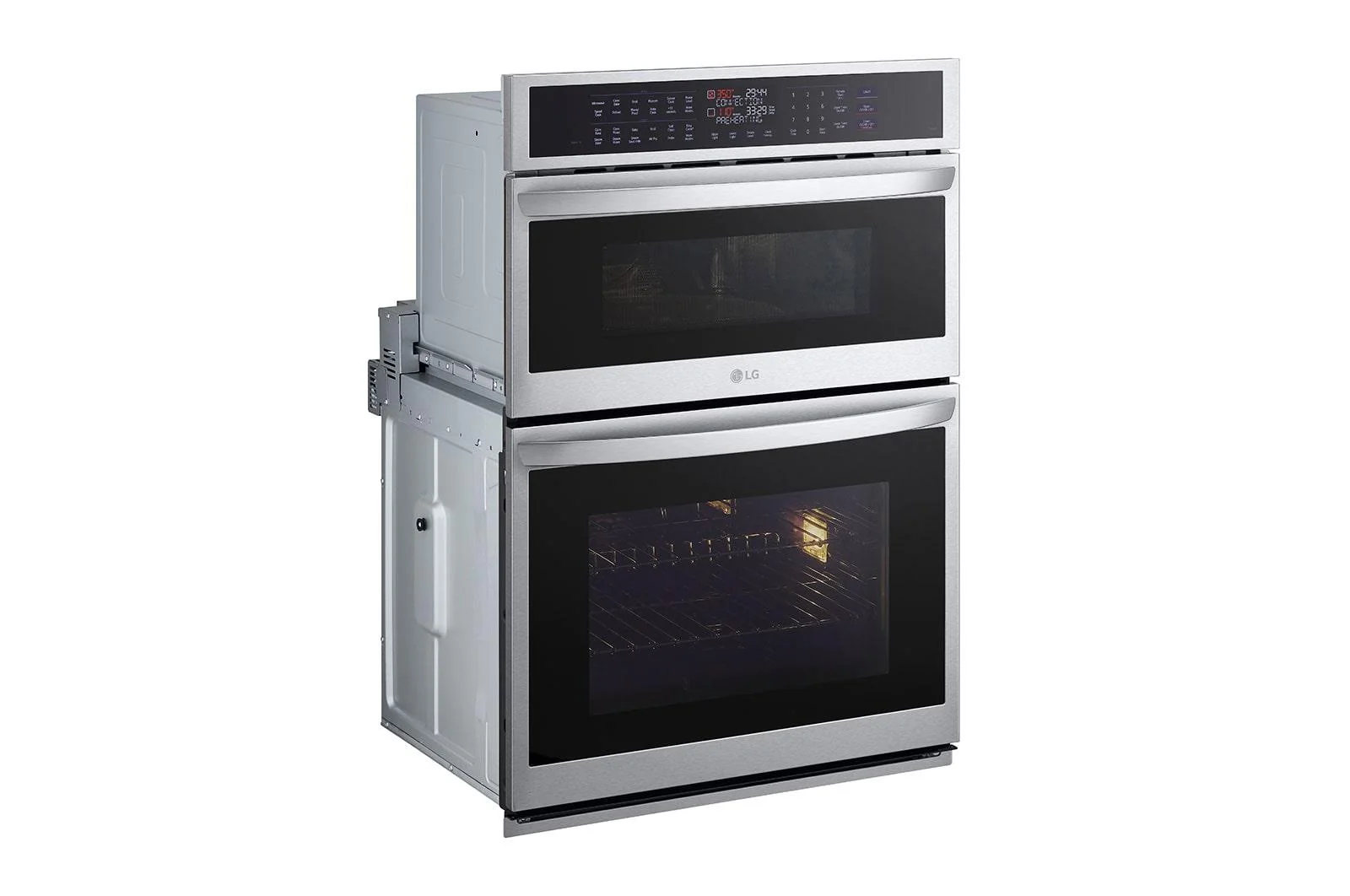 Lg WCEP6427F 1.7/4.7 cu. ft. Smart Combination Wall Oven with InstaView®, True Convection, Air Fry, and Steam Sous Vide - Image 2