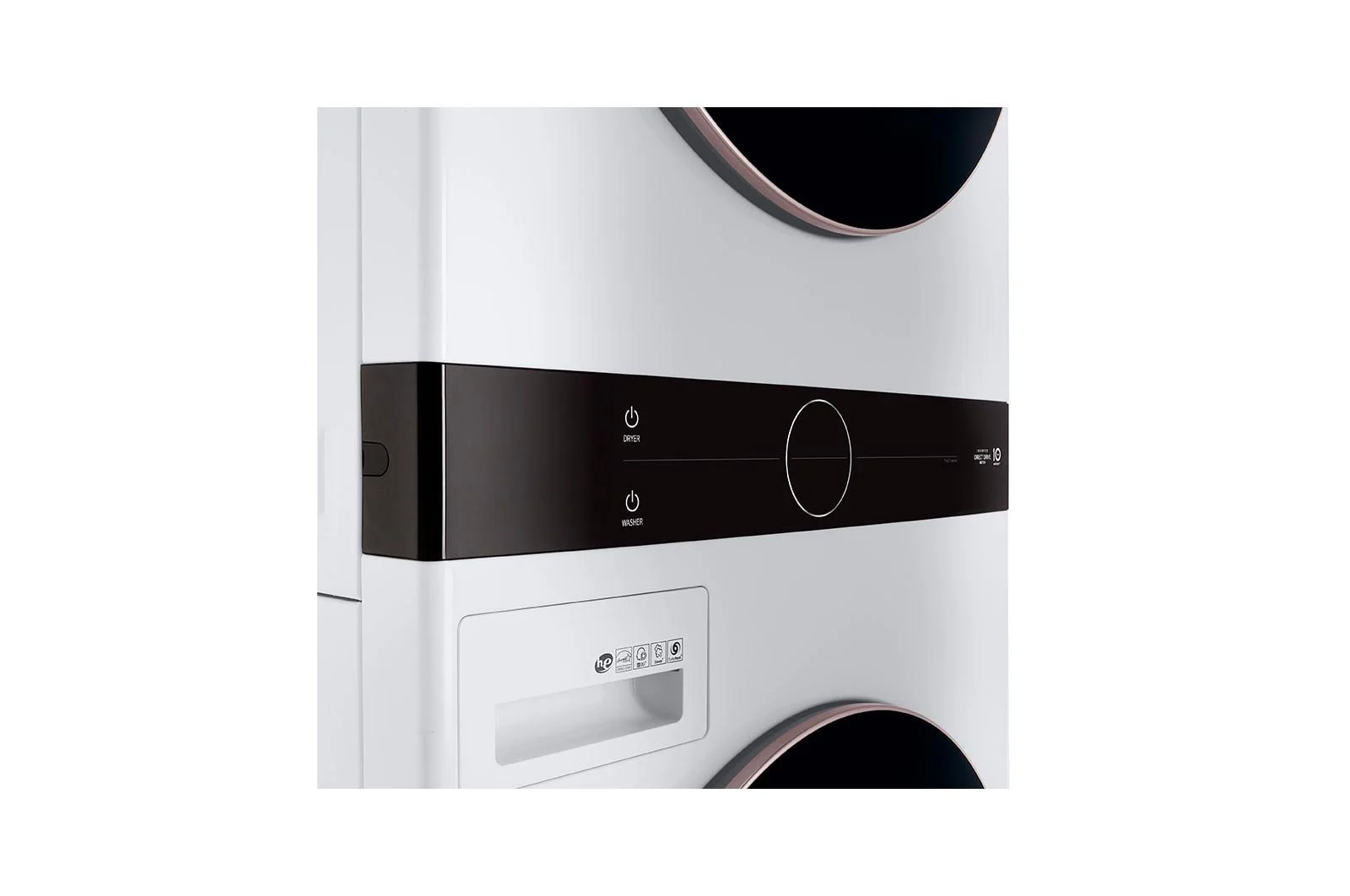 Lg WKE100HWA Single Unit Front Load LG WashTower™ with Center Control™ 4.5 cu. ft. Washer and 7.4 cu. ft. Electric Dryer - Image 8