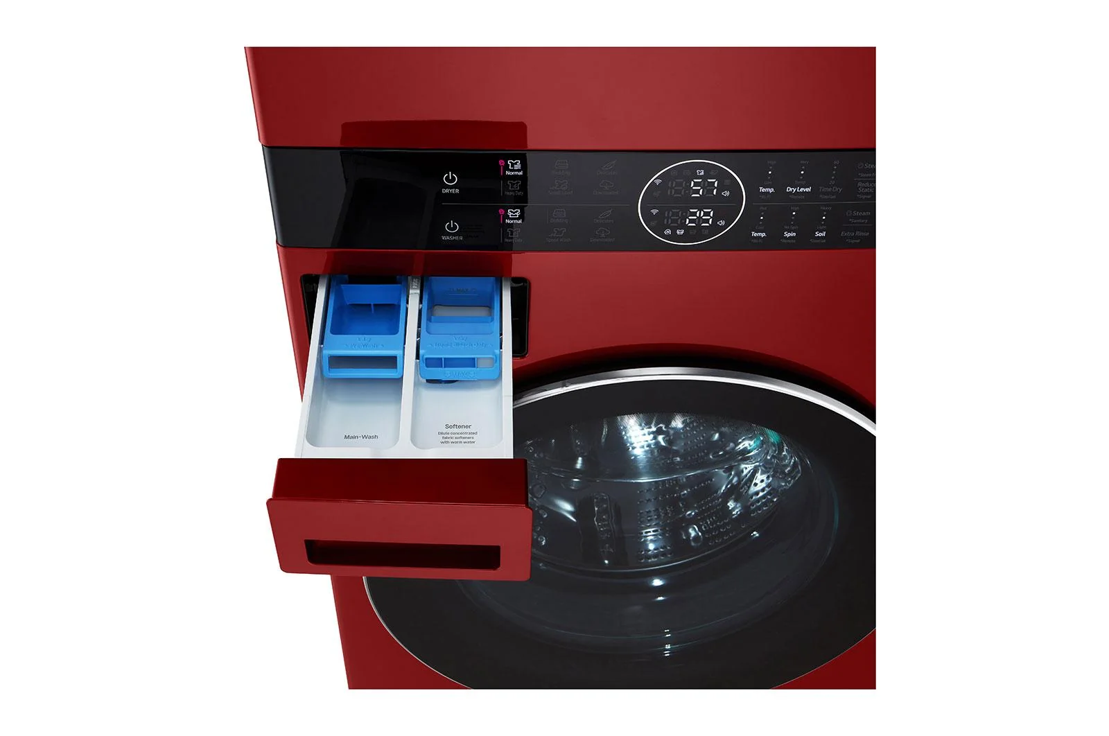 Lg Single Unit Front Load LG WashTower™ with Center Control™ 4.5 cu. ft. Washer and 7.4 cu. ft. Electric Dryer. - Image 8
