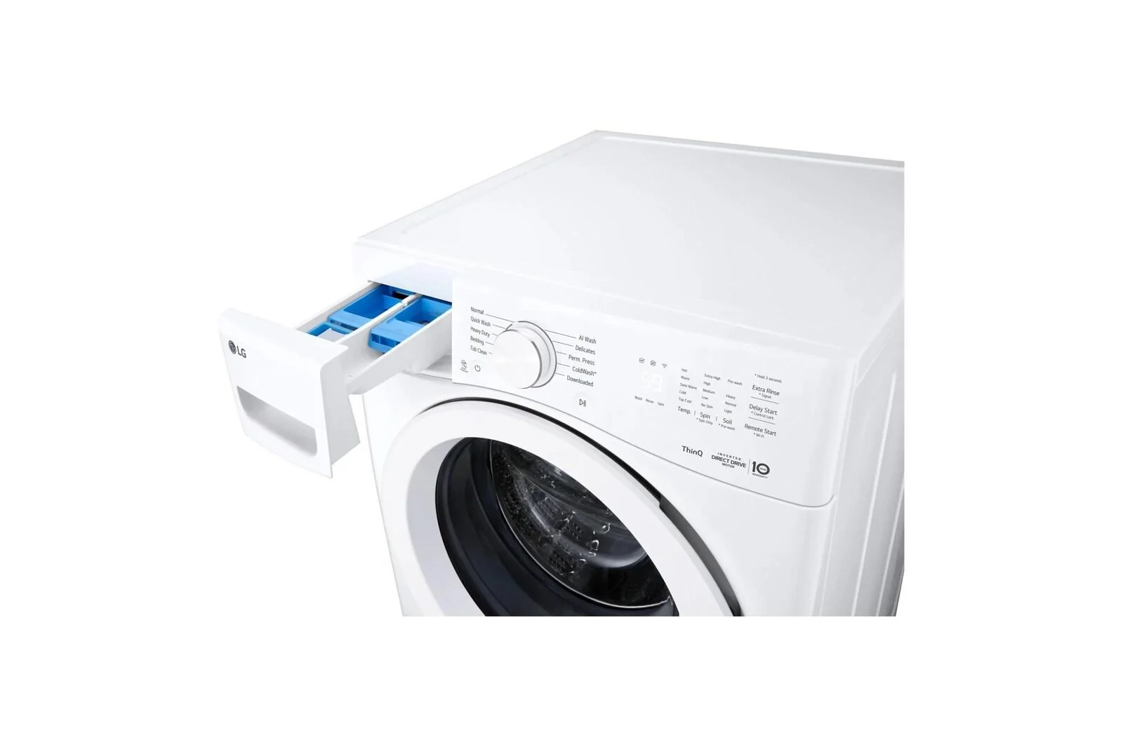 Lg WM3420CW 4.5 cu. ft. Ultra Large Capacity Smart Front Load Washer - Image 13