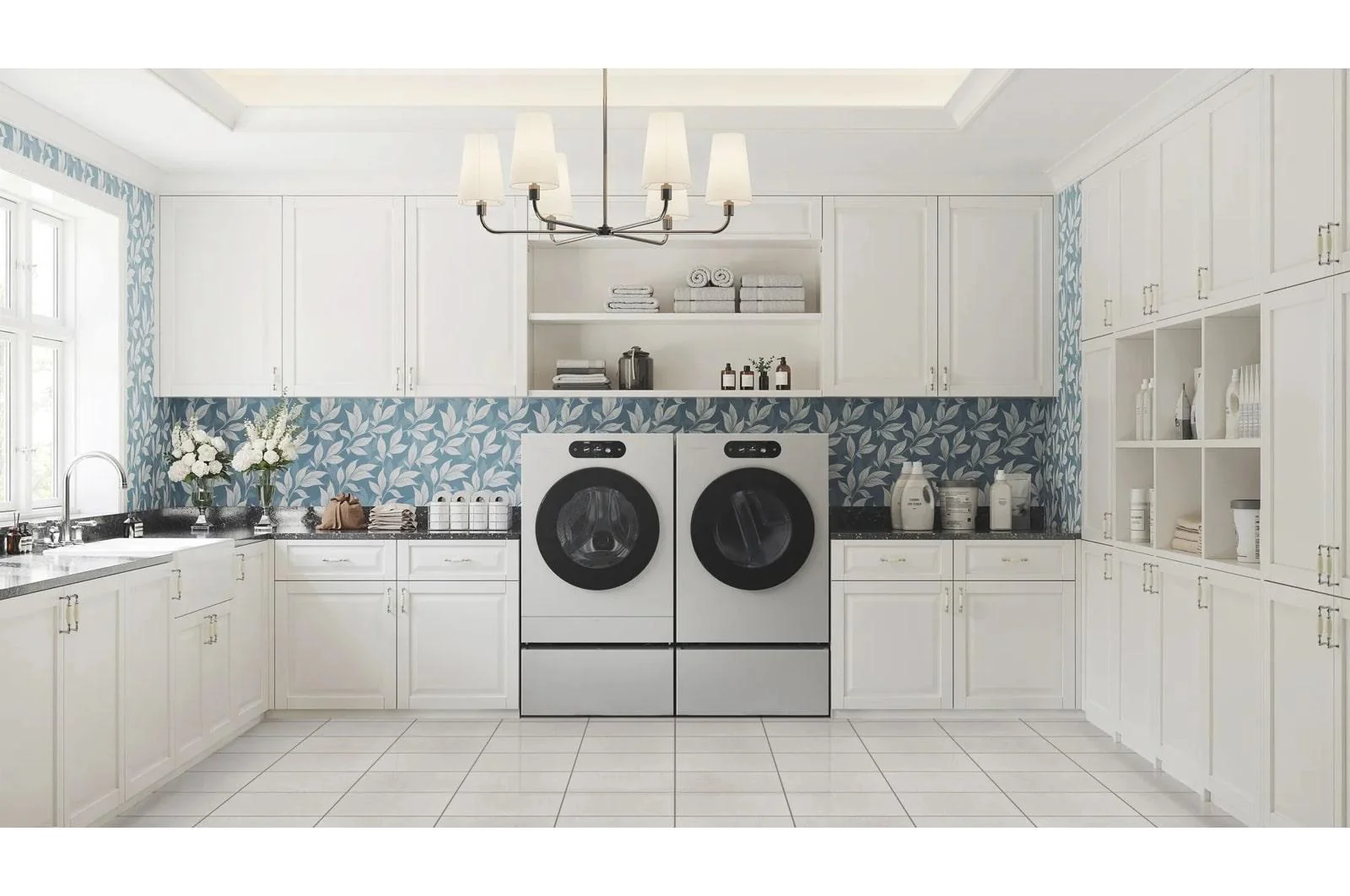 WM9900HSA LG SIGNATURE 5.8 cu. ft. Mega Capacity Smart Front Load Washer with Built-In Intelligence, TurboWash® 360(degree), ezDispense® and Touch LCD Control - Image 15