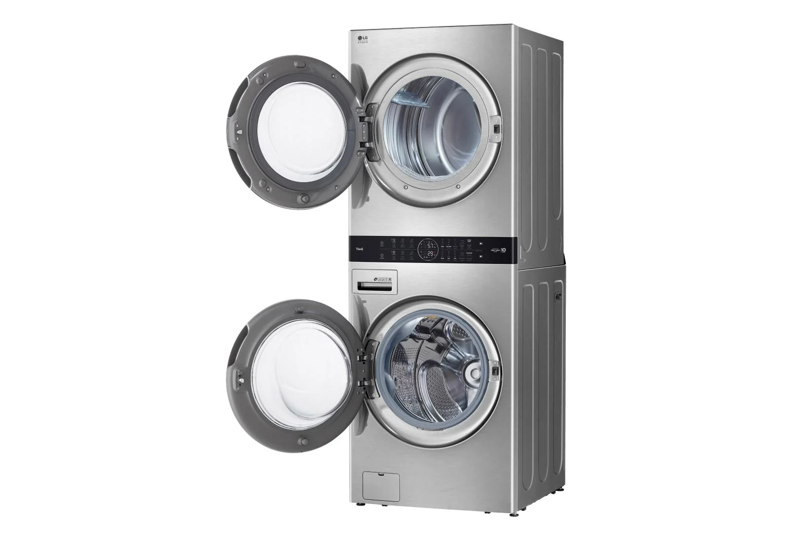 LG STUDIO Single Unit Front Load WashTower™ with Center Control™ 5.0 cu. ft. Washer and 7.4 cu. ft. Gas Dryer - Image 6