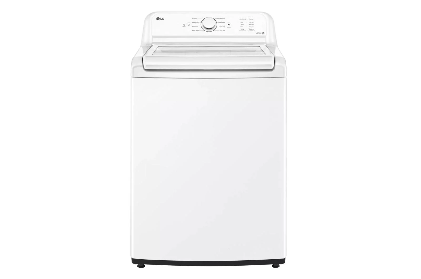 Lg WT6100CW 4.3 cu. ft. Ultra Large Capacity Top Load Washer with Impeller & TurboDrum™ Technology