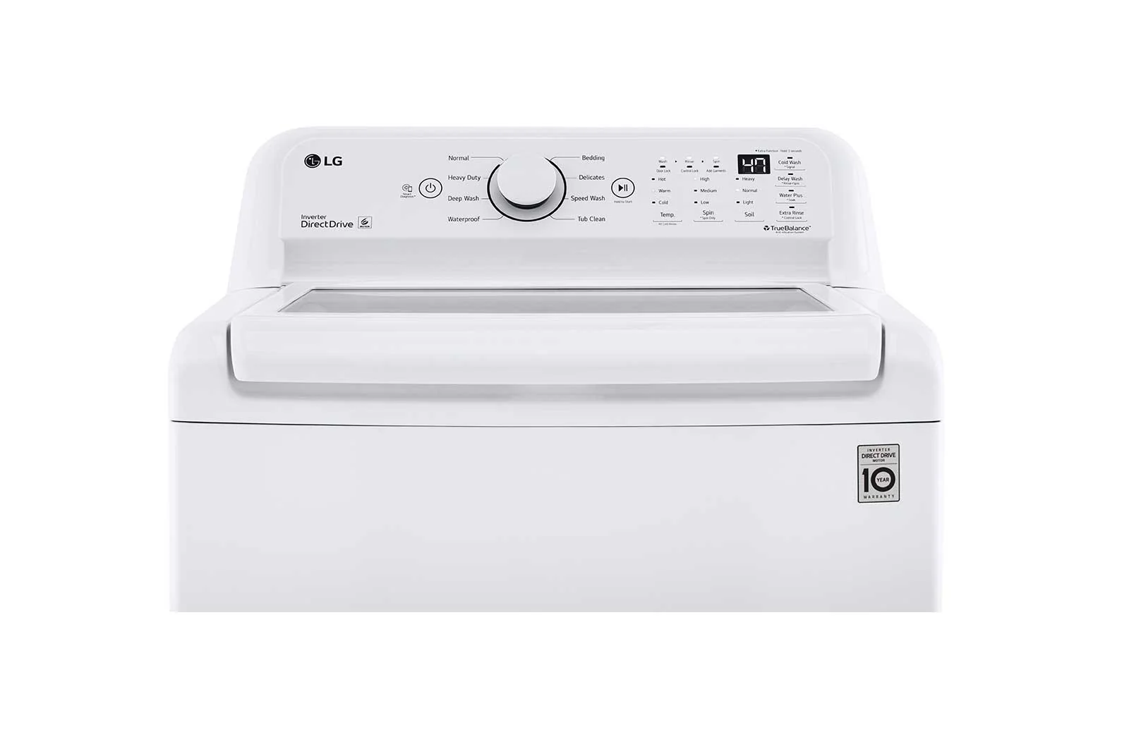 Lg WT7000CW 4.5 cu. ft. Ultra Large Capacity Top Load Washer with Impeller & TurboDrum™ Technology - Image 8