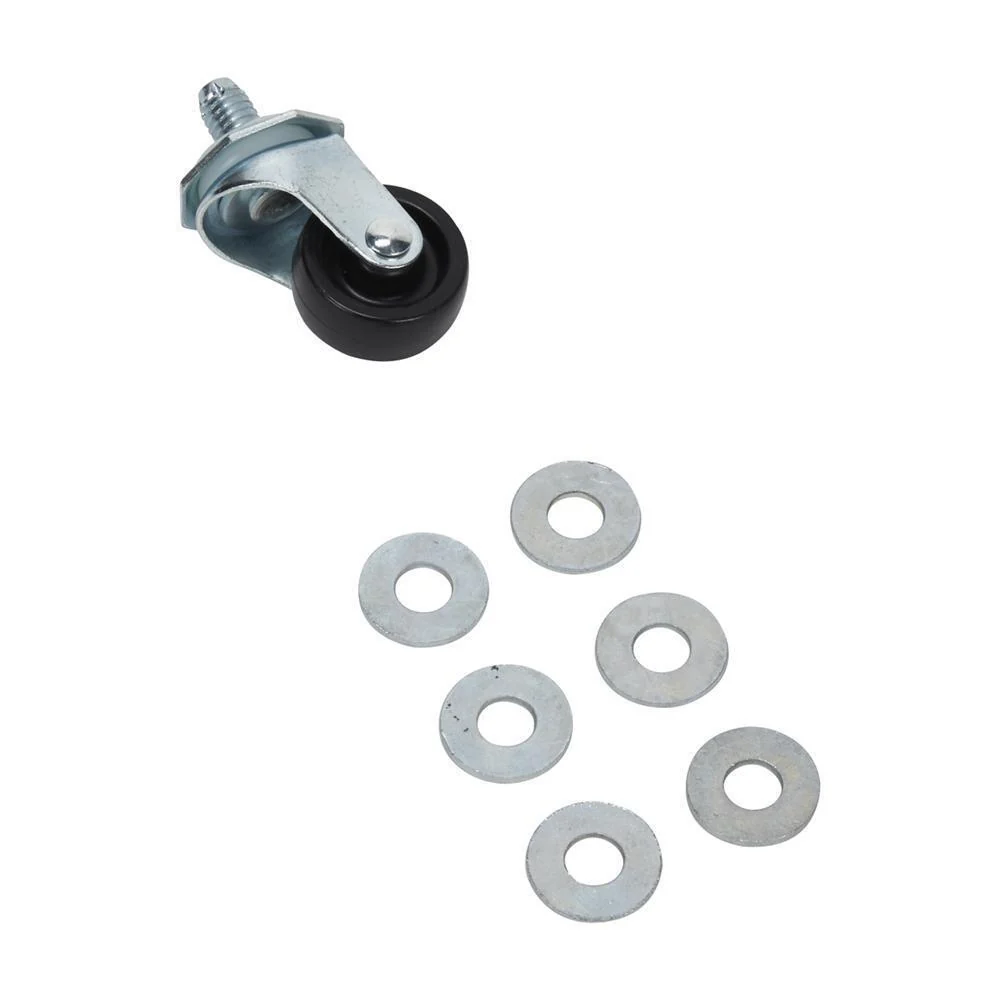 Maytag 279127 Dryer Caster Wheel Kit That Includes One Black Swivel and Locking Caster