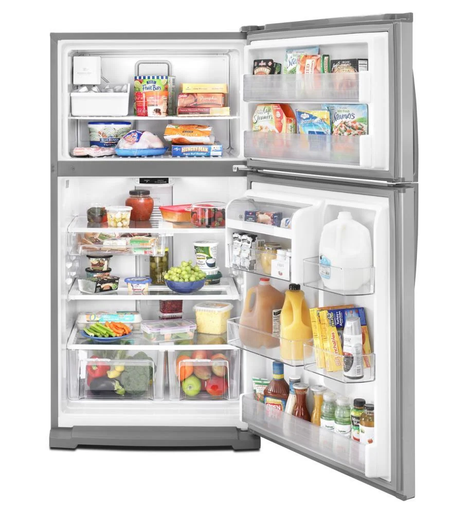 Maytag M1BXXGMYB EcoConserve® Top-Freezer Refrigerator with Strongbox Door Bins - Image 2