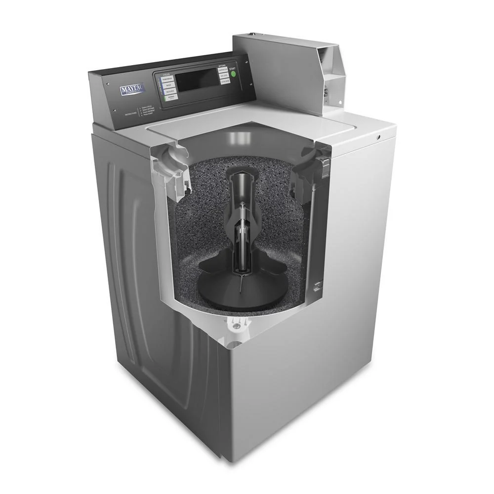 Maytag MAT20PRAWW Commercial Top-Load Washer, Card Reader Ready or Non-Vend - Image 15