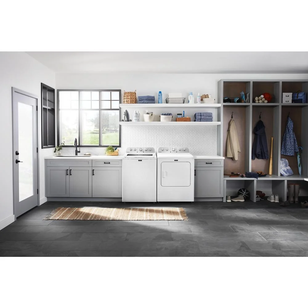 Maytag MED5430MW Top Load Electric Dryer with Steam-Enhanced Cycles - 7.0 cu. ft. - Image 15