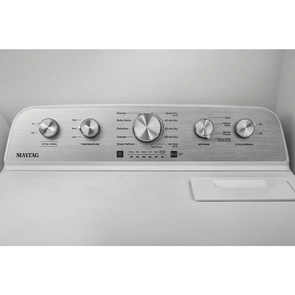 Maytag MED5430MW Top Load Electric Dryer with Steam-Enhanced Cycles - 7.0 cu. ft. - Image 5