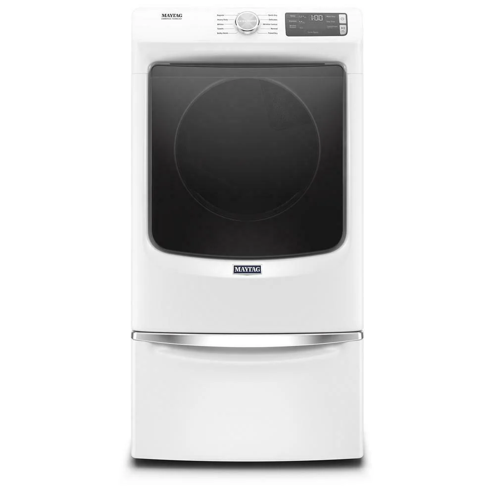 Maytag MED5630HW Front Load Electric Dryer with Extra Power and Quick Dry cycle - 7.3 cu. ft. - Image 2