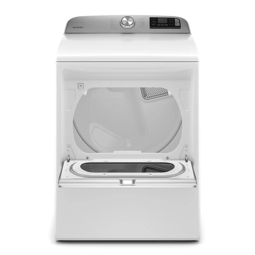 Maytag MED6230RHW Smart Top Load Electric Dryer with Extra Power Button - 7.4 cu. ft. - Image 16
