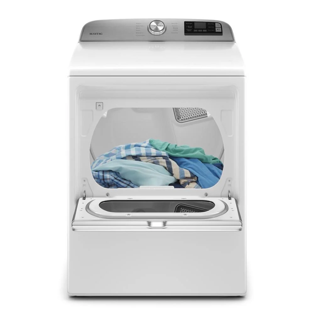 Maytag MED6230RHW Smart Top Load Electric Dryer with Extra Power Button - 7.4 cu. ft. - Image 19